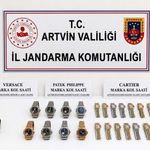 Artvin'de kaçakçılık operasyonları: 25 şüpheli yakalandı