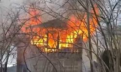 KORKUNÇ YANGIN: ALEVLERİN SARDIĞI EVDE BİR CAN KAYBI!