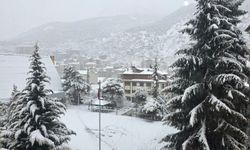 Gümüşhane'de kar nedeniyle 193 köy yolu ulaşıma kapandı