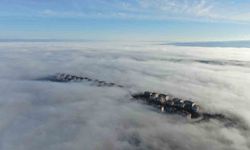 Kastamonu'da sis denizi görsel şölen sundu