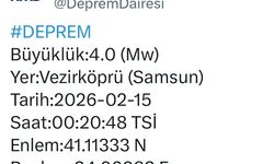 SAMSUN’DA DEPREM ALARMI