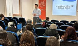 Sinop'ta stajyer öğrencilere 'iş güvenliği' eğitimi