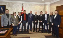 BİK VE MEDYA TEMSİLCİLERİNDEN TTSO’YA KURUMSAL ZİYARET