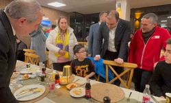 Çocuklar ile protokol iftar sofrasında buluştu