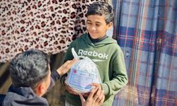 Çorumlu şoförlerden Gazze'ye anlamlı destek