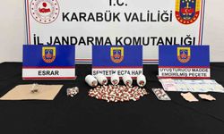 Karabük'te uyuşturucu operasyonunda 3 kişi gözaltı