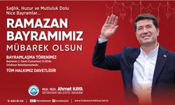 ORTAHİSAR BELEDİYESİ RAMAZAN BAYRAM İLANI
