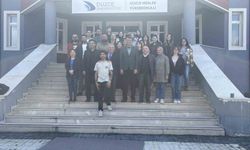 Altundal mezun olduğu okulda derse katıldı