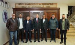 Başkan Faruk Özlü esnaf odalarını ziyaret etti