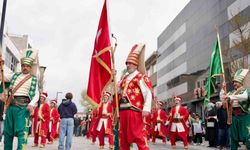 Düzce'de mehter takımının gösterisine vatandaşlardan büyük ilgi