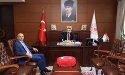 Keskin'den Vali Hacıbektaşoğlu'na veda ziyareti