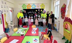 Polis Haftası'nı öğrencilerle kutladılar