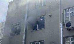 Sinop'ta mutfak yangını