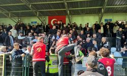 ARAKLI-FAROZ MAÇINDA KAVGA!