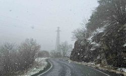 Zigana Dağı'nın yüksek kesimlerinde Nisan ayının ortasında lapa lapa kar süprizi