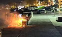 Mısır tezgahı alev alev yandı