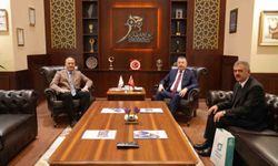 BİK Ankara Bölge Müdürü Çelik'ten Rektör Kırışık'a ziyaret