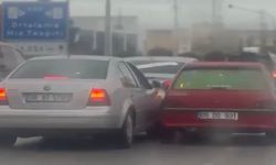 Düğün konvoyu tehlike saçtı