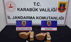 Kadın ayakkabısının topuğundan uyuşturucu çıktı