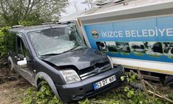 Ordu'da çöp kamyonu ile otomobil çarpıştı: 3 yaralı