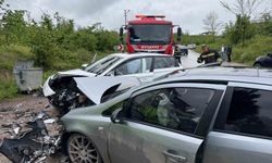 Trafik kazası: 3 yaralı