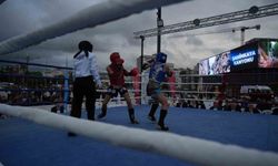 Samsun'da muay thai heyecanı