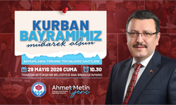 TRABZON BÜYÜKŞEHİR BELEDİYESİ KURBAN BAYRAMI KUTLAMA İLANI