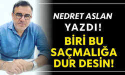 BİRİ BU SAÇMALIĞA DUR DESİN!