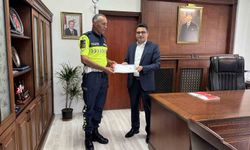 Başarılı jandarma personellerine başarı belgesi