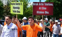 Çorum'da bağımlılığa karşı farkındalık yürüyüşü