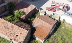 Çorum'da metruk evde korkutan yangın