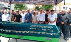 Düzce Belediye Başkanı Özlü'nün şoförü son yolculuğuna uğurlandı