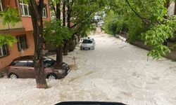 "BÖLGEMİZDE SAĞANAK VE DOLU HAYATI FELÇ ETTİ!