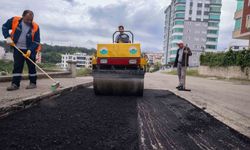 İlkadım'da yol yapım ve onarım çalışmaları