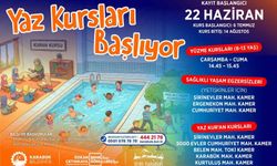Karabük'te yaz kursları için kayıtlar başladı
