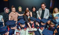 OMÜ Gündüz Bakımevi Anaokulu'nda mezuniyet coşkusu