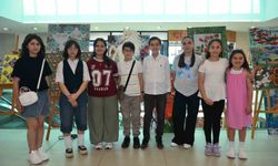 Ordu'da üstün yetenekli çocuklardan 100 eserle sanat şöleni