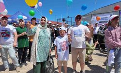 Rize'de balonlar 9 yaşında Egemen için uçtu