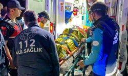 Yamaç paraşütüyle dere yatağına düşen vatandaş 5 saatlik çalışmayla kurtarıldı