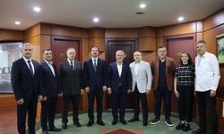 ARSİN OSB’DEN TTB MECLİS BAŞKANI KARADENİZ'E TEBRİK ZİYARETİ