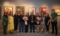 KURSİYERLERİN ESERLERİ SANATSEVERLERLE BULUŞTU