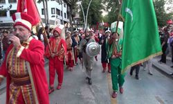Amasya'da mehterli milli irade yürüyüşü yapıldı