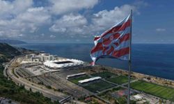 TRABZONSPOR'UN STADINDA YENİ SEZON MESAİSİ