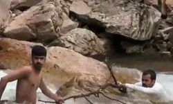 Uzungöl'de Haldizen Deresi'nde can pazarı
