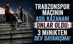 TRABZONSPOR MAÇININ ASIL KAZANANI ONLAR OLDU: 3 MİNİKTEN DEV DAYANIŞMA!