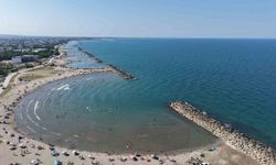 Samsun'da dalgakıranların oluşturduğu koylar Ege ve Akdeniz'i aratmıyor