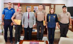 Sinop'ta başarılı bekçilere ödül
