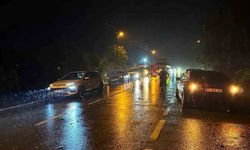 Tirebolu-Torul kara yolu ulaşıma kapandı