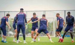Trabzonspor'da neşeli idman