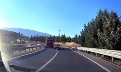 Kafa kafaya çarpışmadan saniyelerle kurtuldular!